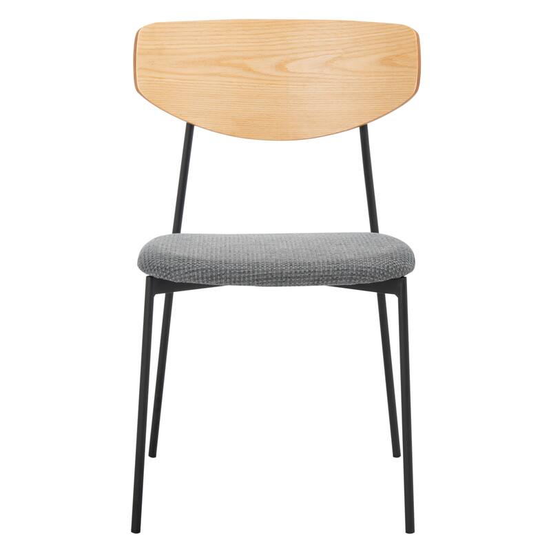 SAFAVIEH Noemie Mid-Century Dining Chair (Set of 2) - 20" W x 18.8" L x 32.5" H - 20Wx19Dx33H