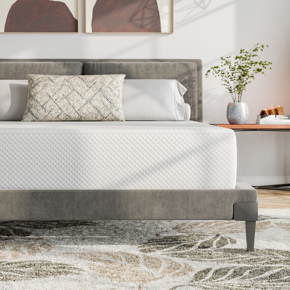 O-Sleep 10 inch Memory Foam Mattress in a Box with CertiPUR-US and OEKO-TEX