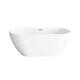 Option Glossy White with Brushed Nickel Trim