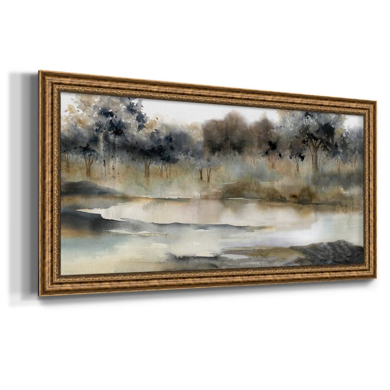 Serene River Premium Framed Canvas- Ready to Hang