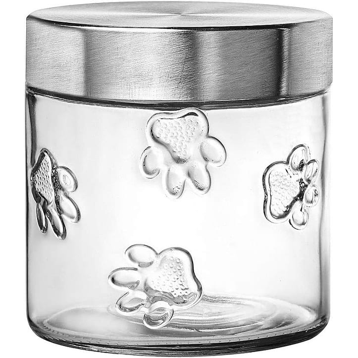 Amici Pet Maxwell Collection Paw Glass Storage Canister