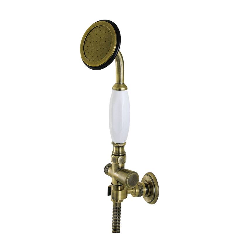 Kingston Brass Vintage Hand Shower Kit - Antique Brass