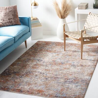 SAFAVIEH Limitee Shelva Abstract Distressed Rug