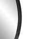 preview thumbnail 5 of 6, Allan Andrews Stainless Steel Framed Round Wall Mirror - 30"W x 30"H