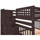 preview thumbnail 25 of 26, Taylor & Olive Trillium Full over Full Stairway Bunk Bed