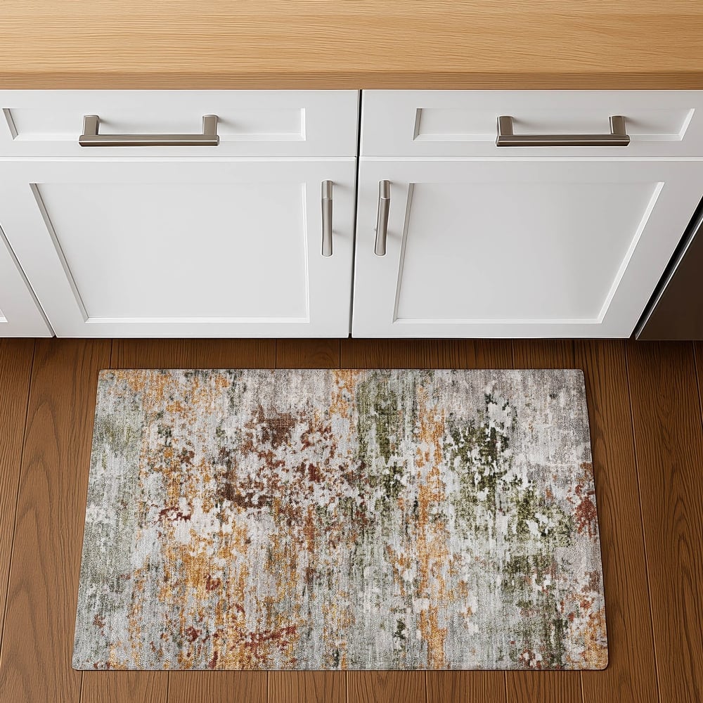 Premium Washable Super Soft Abstract Blend Mayfield Rug