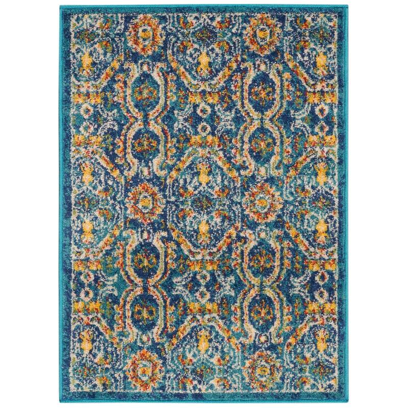 Nourison Allur Colorful Boho Tribal Medallion Area Rug