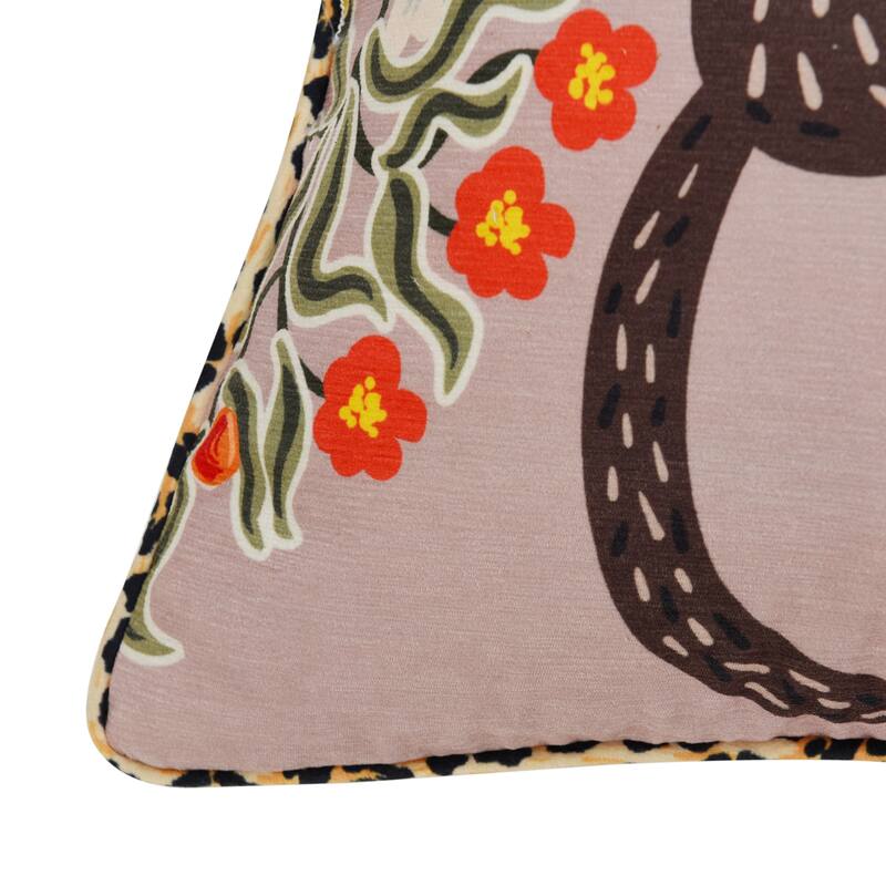 StyleCraft Maharaja Monkey Left Side Throw Pillow