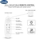 preview thumbnail 93 of 157, YUHAO SylvanAir Modern 52 in. Flush Mount Outdoor/Indoor Ceiling Fan with 3 Solid Wood Blades and DC Reversible Motor