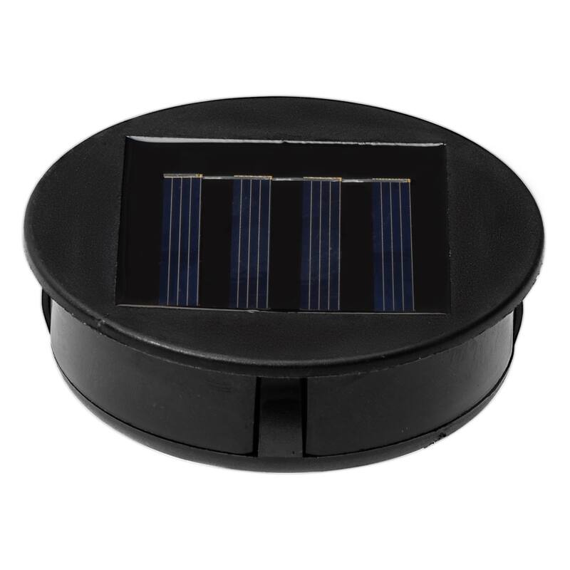 Glitzhome Set of 2 Metal Flower Solar Powered Outdoor Hanging Lantern