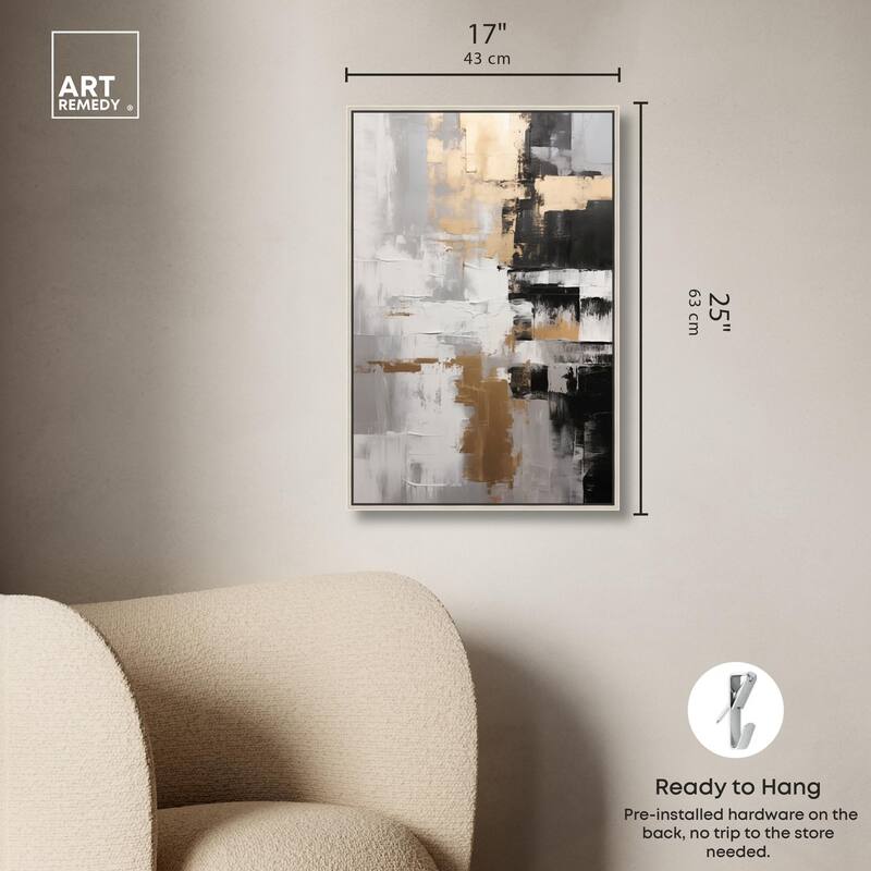 Nocturnal Alloy Canvas by Art Remedy