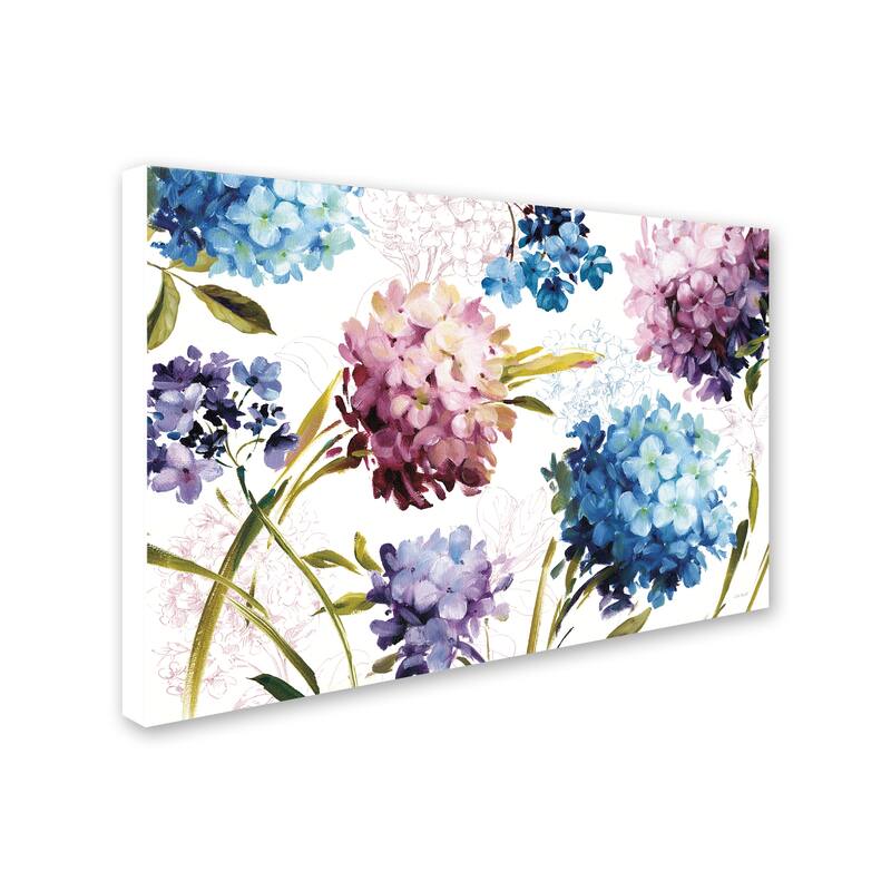 Lisa Audit 'Spring Nectar I - Laurie' Canvas Art