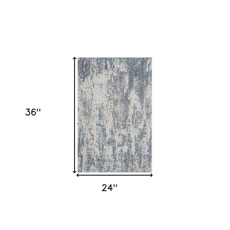 Kiwuw Abstract Modern Woven Area Rug By HomeRoots