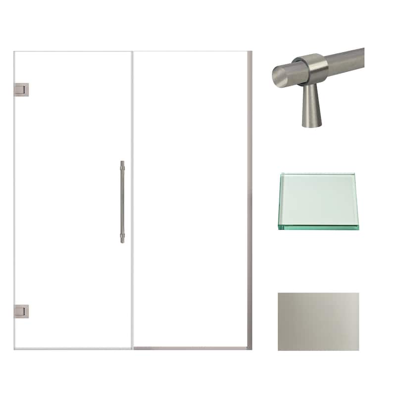 Transolid EHTB595297610C-BK Elizabeth 76" High x 59-1/2" Wide Hinged