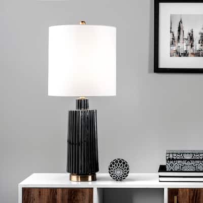 Nuloom Angers 31" Ceramic Table Lamp - 13"W x 13"D x 30.5"H