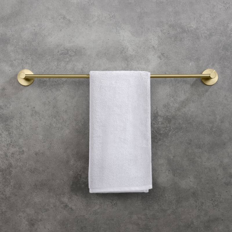 Circular 24 inch Bathroom Towel Bar