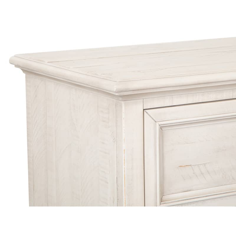 Magnussen Home Newport Alabaster Drawer Nightstand