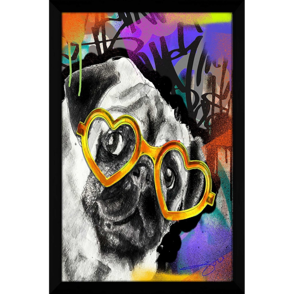"Pug" by Jodi Print on Acrylic