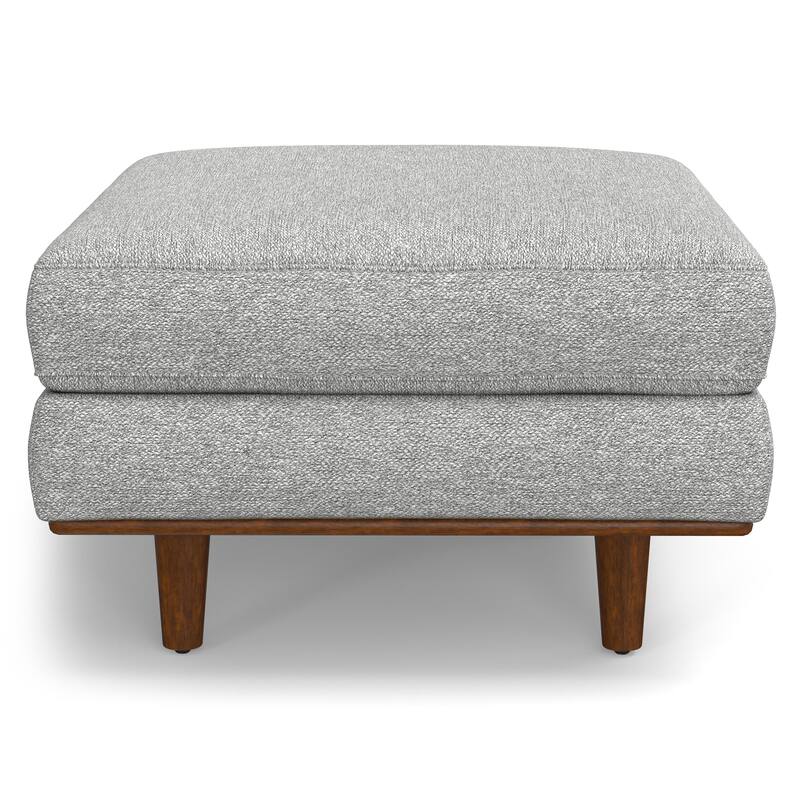 WYNDENHALL Brixley 33 inch Wide Mid-Century Modern Table Ottoman
