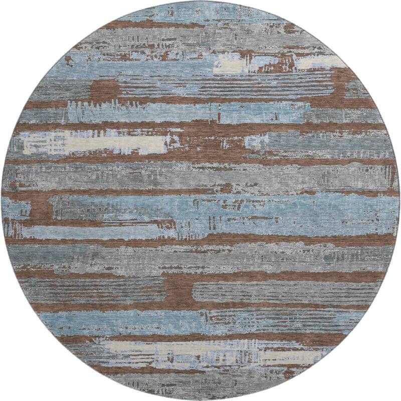 Premium Washable Super Soft Abstract Stripes Mayfield Rug