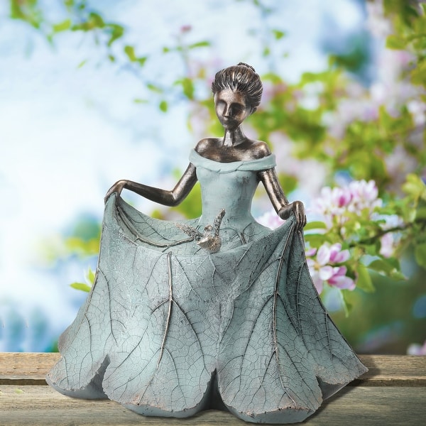 jeniffer lopez green dress Elizabeth Dress in Leaf Brocade main image 0