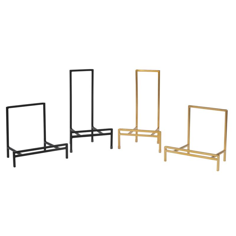 Straight Edge Metal Platter Stand