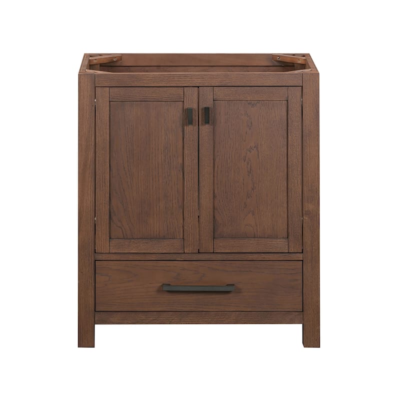 Avanity Modero 30 in. Single Bathroom Vanity Cabinet - 30"W x 21"D x 34"H - Mocha Oak