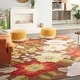 preview thumbnail 3 of 92, Nourison Fantasy Floral Wildflowers Area Rug 8' x 10' - Chocolate - Runner/Rectangle