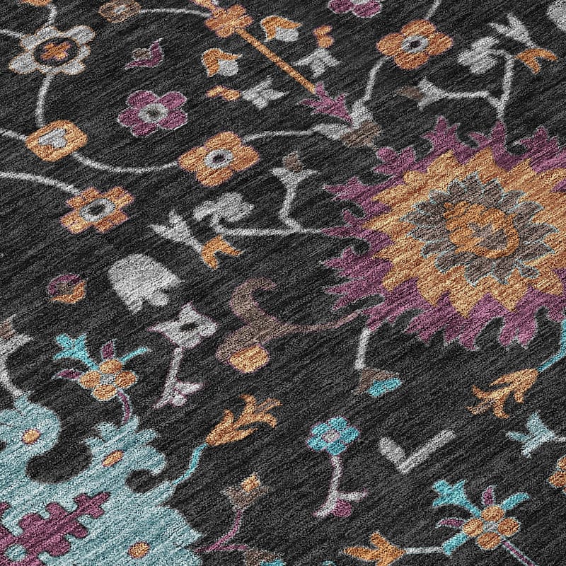 Machine Washable Indoor/ Outdoor Global Dillon Chantille Rug