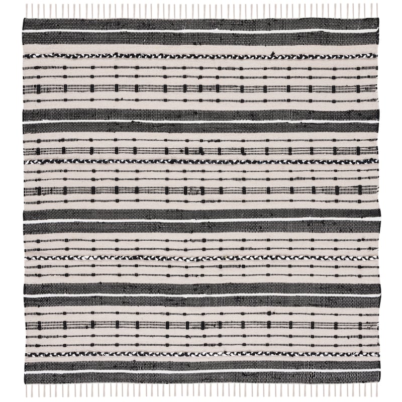 SAFAVIEH Handmade Striped Kilim Chrissy Flatweave Cotton Rug