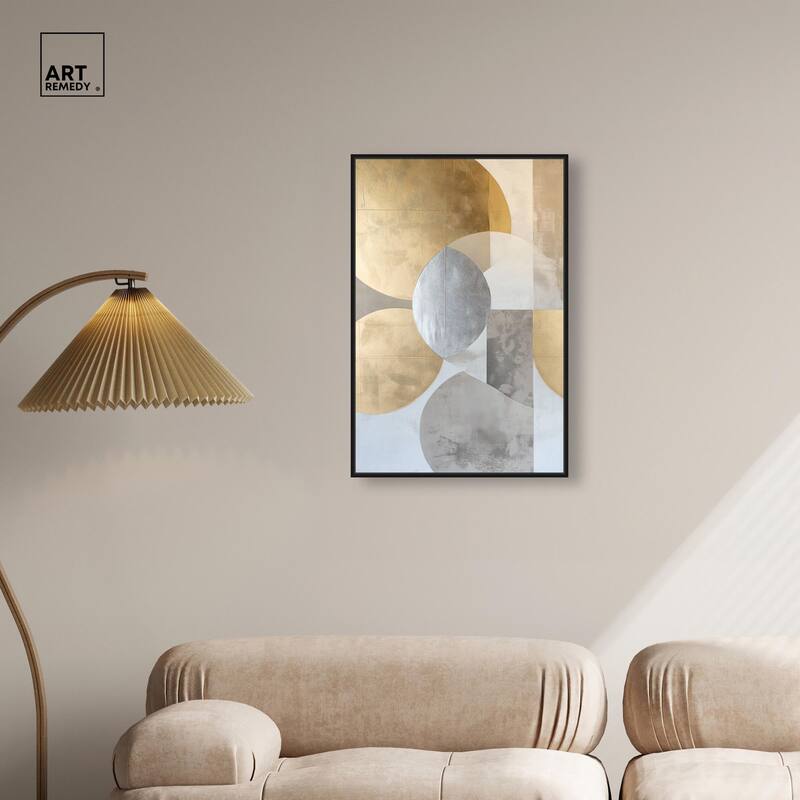 Golden Sequence I Canvas by Art Remedy
