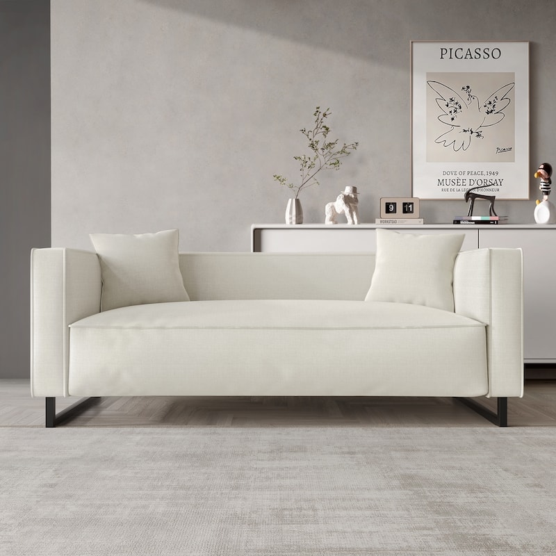 CraftPorch Mid Century Modern Upholstered Sofa