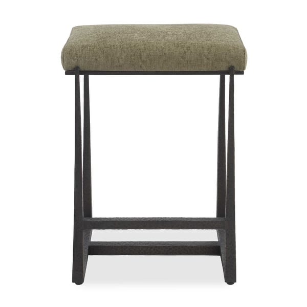 slide 2 of 8, Uttermost Midas Bronze Counter Stool - 18.5"W x 15.5"D x 26"H