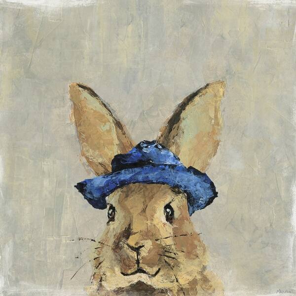 'Hippie Rabbit' Painting Print on Wrapped Canvas - Bed Bath & Beyond ...