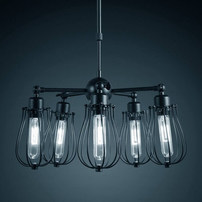 Luxrite Edison T9 LED Tube Light Bulbs 60W Equivalent 5000K Bright White 550 Lumens Dimmable 5W UL Listed E26 6 Pack