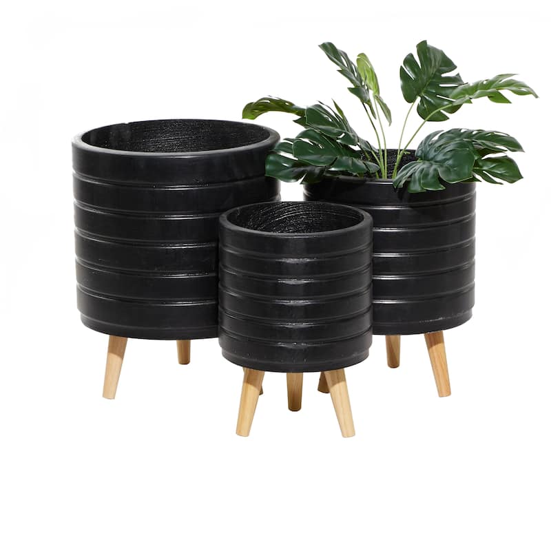 MgO Contemporary Planter (Set of 3) - S/3 14", 16", 18"H