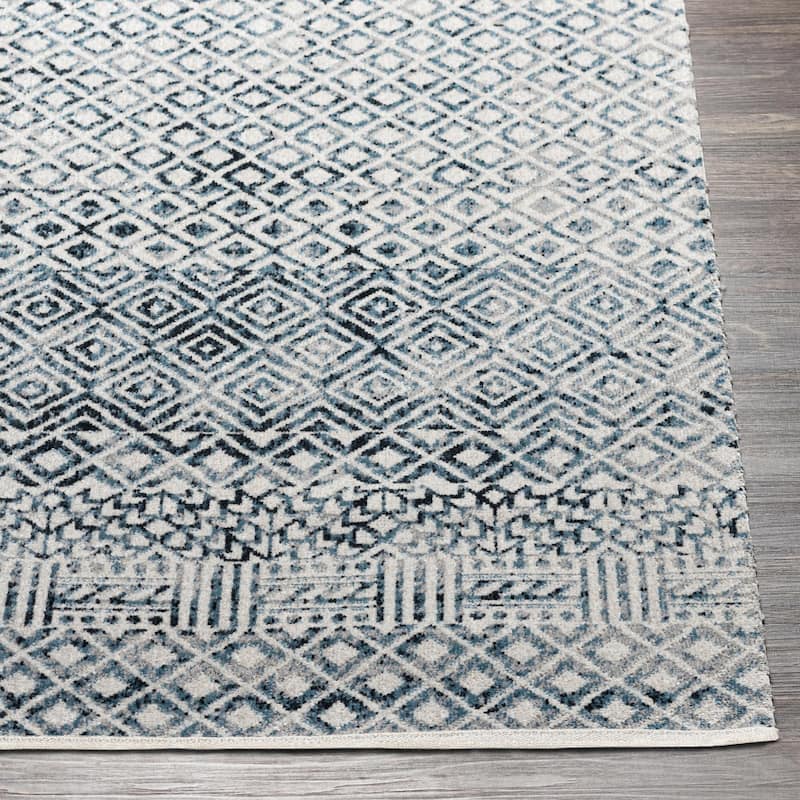 Livabliss Lavadora Global Machine Washable Area Rug