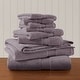preview thumbnail 122 of 131, Madison Park Signature 800GSM Ultra-Soft 100% Cotton Absorbent Towel Set 8-Piece - Light Purple