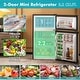 preview thumbnail 2 of 8, Costway 3.2 Cu.Ft Mini Refrigerator with Freezer Compact Fridge with - See Details