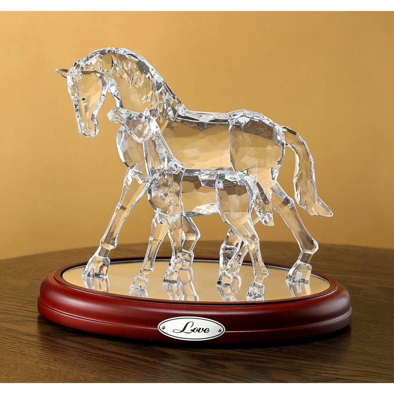LED Lighted Horse Family Decorations - 7" - Set of 2