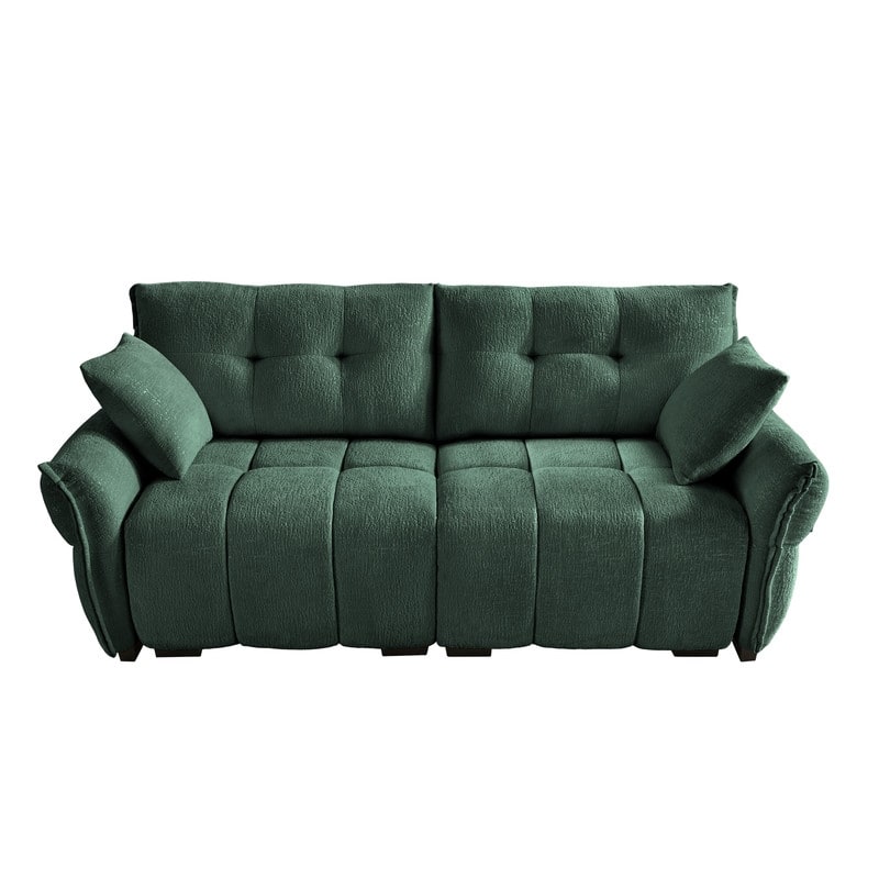 78.7" Chenille Two Seater Upholstered Sofa