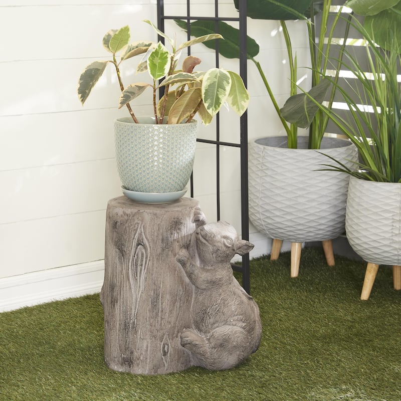 Magnesium Oxide Mouse Garden Sculpture - Brown - Roche River Decor