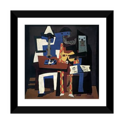 iCanvas "Three Musicians" by Pablo Picasso