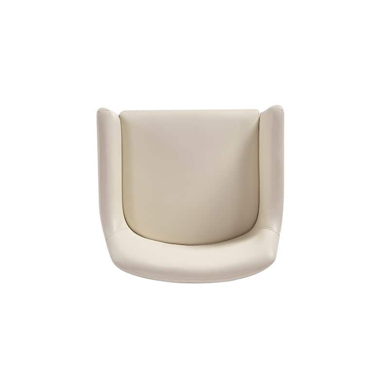 Manhattan Comfort Modern Serena Leatherette Upholstered Dining Armchair
