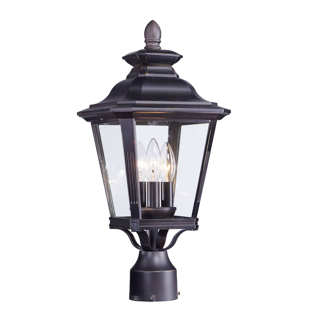 Knoxville 3-Light Outdoor Post