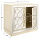 preview thumbnail 10 of 8, SAFAVIEH Kaia 2-Door Beige Storage Chest