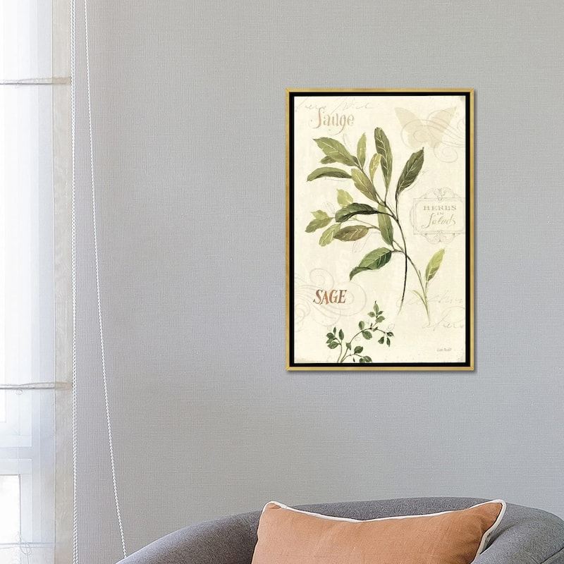 iCanvas "Aromatique IV" by Lisa Audit Framed Canvas Print