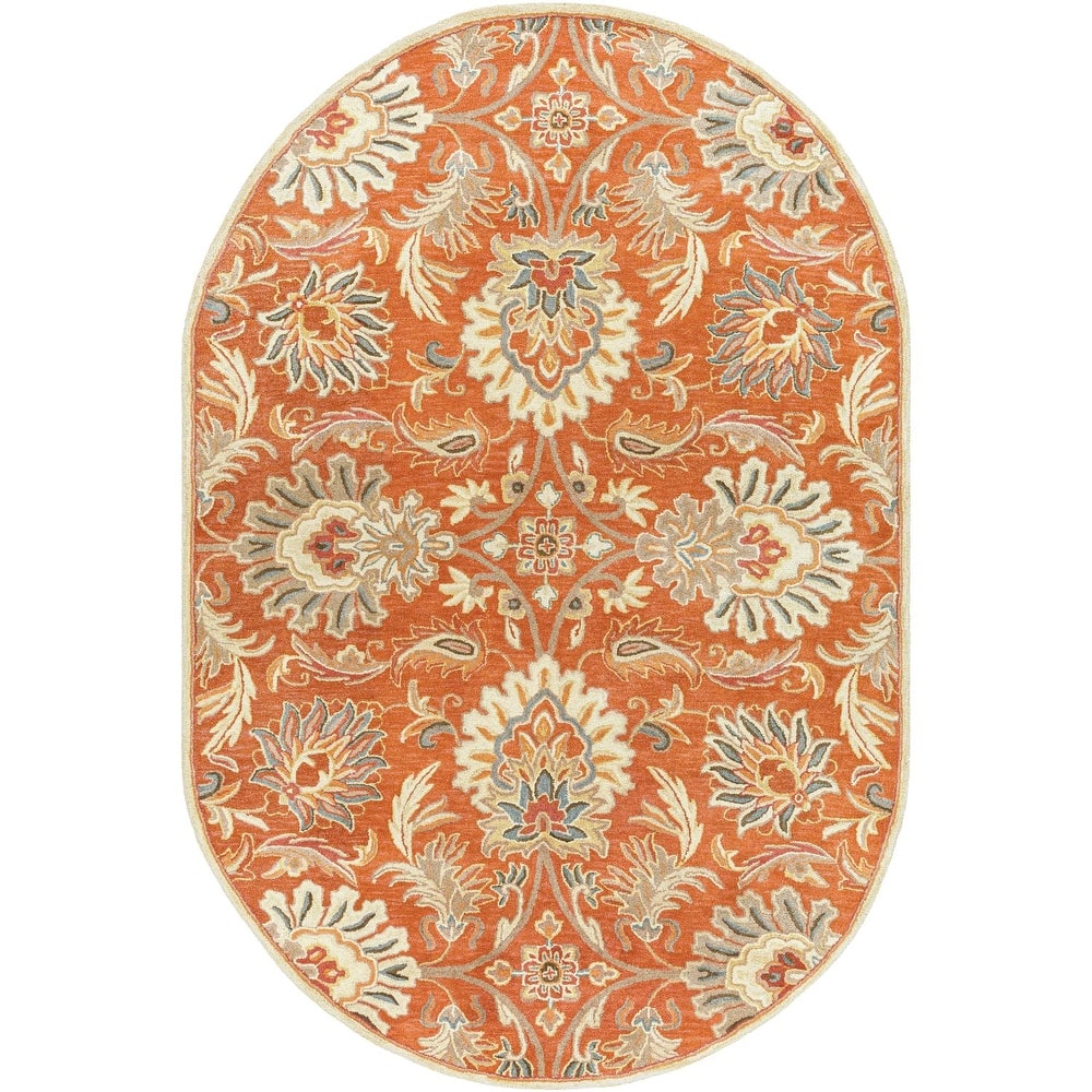 Livabliss Caesar Updated Traditional Oriental Area Rug