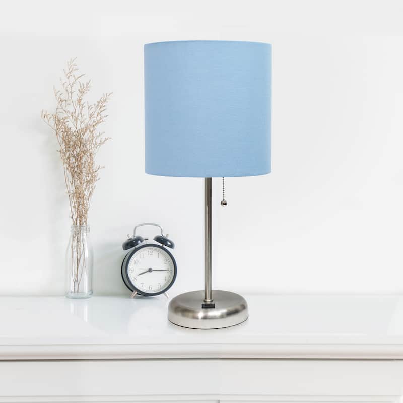 Simple Designs 19.5" Desk Lamp with Feit LED Bulb Included - 19.50