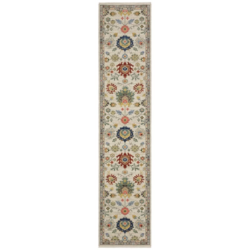 HomeRootsOriental Traditional Rectangle Area Rug